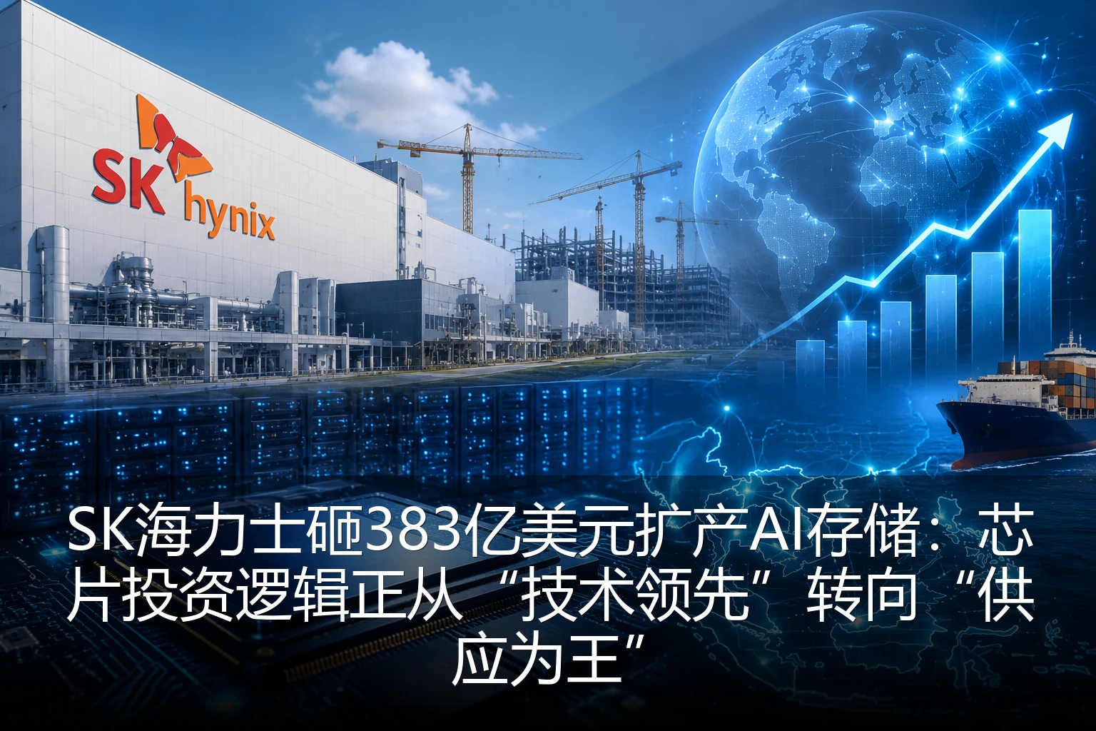 SK海力士砸383亿美元扩产AI存储：芯片投资逻辑正从“技术领先”转向“供应为王”