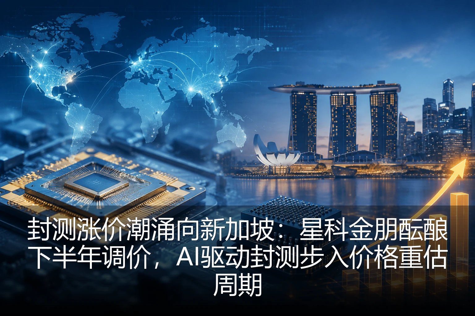封测涨价潮涌向新加坡：星科金朋酝酿下半年调价，AI驱动封测步入价格重估周期